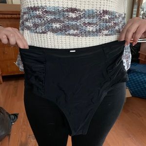 Black Baithing Suit Bottoms